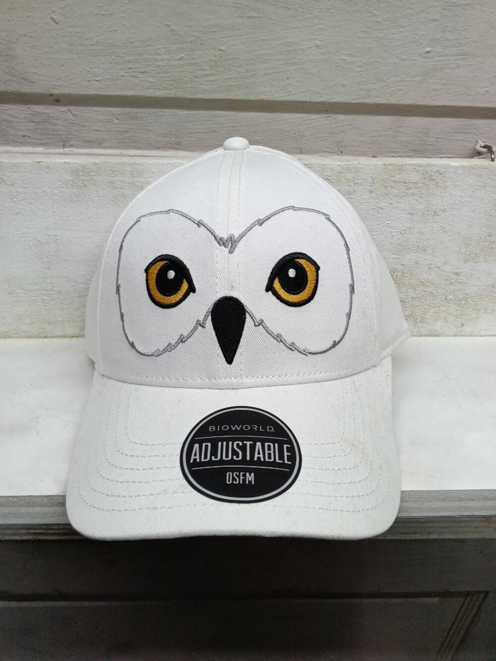 NWT HARRY POTTER HEDWIG BIG FACE BALL CAP